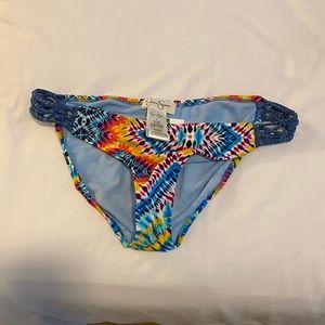 Jessica Simpson bikini bottom tie dye